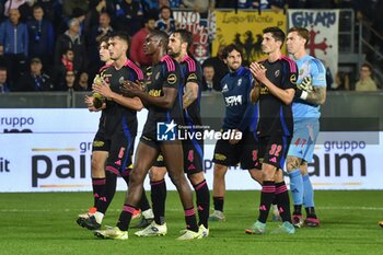 2024-10-30 - Players of Pisa greet their fans - AC PISA VS US CATANZARO - ITALIAN SERIE B - SOCCER