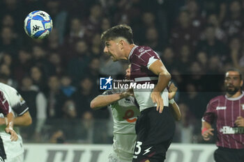 2024-10-29 - Fabio Ruggeri of US Salernitana 1927 in action during the Soccer BKT between US Salernitana 1919 vs Cesena FC at Arechi Stadium - US SALERNITANA VS CESENA FC - ITALIAN SERIE B - SOCCER