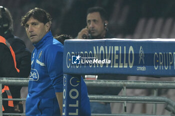 2024-10-29 - Michle Mignani coach of Cesena FC look during the Soccer BKT between US Salernitana 1919 vs Cesena FC at Arechi Stadium - US SALERNITANA VS CESENA FC - ITALIAN SERIE B - SOCCER