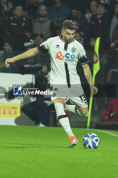 2024-10-29 - Raffaele Celia of Cesena FC in action during the Soccer BKT between US Salernitana 1919 vs Cesena FC at Arechi Stadium - US SALERNITANA VS CESENA FC - ITALIAN SERIE B - SOCCER