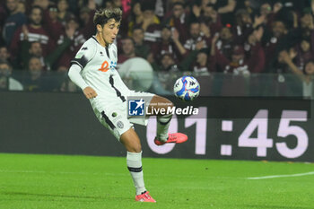 2024-10-29 - Leonardo Mendicino of Cesena FC in action during the Soccer BKT between US Salernitana 1919 vs Cesena FC at Arechi Stadium - US SALERNITANA VS CESENA FC - ITALIAN SERIE B - SOCCER