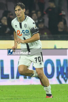 2024-10-29 - Matteo Francesconi of Cesena FC in action during the Soccer BKT between US Salernitana 1919 vs Cesena FC at Arechi Stadium - US SALERNITANA VS CESENA FC - ITALIAN SERIE B - SOCCER