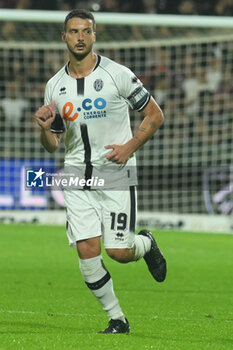 2024-10-29 - Giuseppe Prestia of Cesena FC look during the Soccer BKT between US Salernitana 1919 vs Cesena FC at Arechi Stadium - US SALERNITANA VS CESENA FC - ITALIAN SERIE B - SOCCER