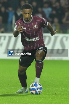 2024-10-29 - Lilian Njoh of US Salernitana 1930 in action during the Soccer BKT between US Salernitana 1919 vs Cesena FC at Arechi Stadium - US SALERNITANA VS CESENA FC - ITALIAN SERIE B - SOCCER