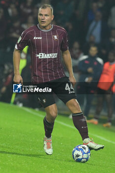 2024-10-29 - Pawey Jaroszyski of US Salernitana 1943 in action during the Soccer BKT between US Salernitana 1919 vs Cesena FC at Arechi Stadium - US SALERNITANA VS CESENA FC - ITALIAN SERIE B - SOCCER