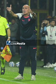 2024-10-29 - Giovanni Martusciello of US Salernitana 1949 gestures during the Soccer BKT between US Salernitana 1919 vs Cesena FC at Arechi Stadium - US SALERNITANA VS CESENA FC - ITALIAN SERIE B - SOCCER