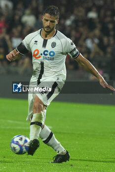 2024-10-29 - Giuseppe Prestia of Cesena FC in action during the Soccer BKT between US Salernitana 1919 vs Cesena FC at Arechi Stadium - US SALERNITANA VS CESENA FC - ITALIAN SERIE B - SOCCER