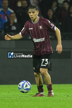 2024-10-29 - Lorenzo Amatucci of US Salernitana 1919 in action during the Soccer BKT between US Salernitana 1919 vs Cesena FC at Arechi Stadium - US SALERNITANA VS CESENA FC - ITALIAN SERIE B - SOCCER