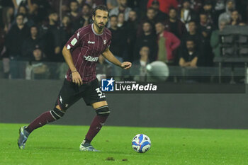 2024-10-29 - Gian Marco Ferrari of US Salernitana 1919 in action during the Soccer BKT between US Salernitana 1919 vs Cesena FC at Arechi Stadium - US SALERNITANA VS CESENA FC - ITALIAN SERIE B - SOCCER