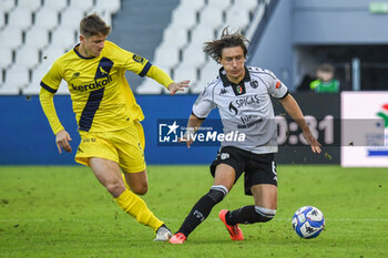 02/11/2024 - Duccio Degli Innocenti (Spezia) against Thomas Battistella (Modena) - SPEZIA CALCIO VS MODENA FC - SERIE B - CALCIO