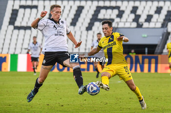 02/11/2024 - Nicolo' Bertola (Spezia) against Giuseppe Caso (Modena) - SPEZIA CALCIO VS MODENA FC - SERIE B - CALCIO