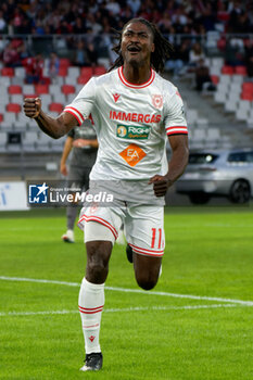 02/11/2024 - Cedric Gondo of AC Reggiana celebrates after scoring a goal - SSC BARI VS AC REGGIANA - SERIE B - CALCIO