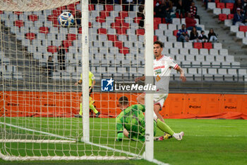 02/11/2024 - Lorenzo Lucchesi of AC Reggiana scores a goal of 1-2 - SSC BARI VS AC REGGIANA - SERIE B - CALCIO