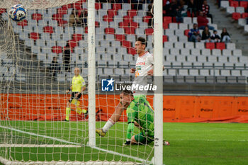 02/11/2024 - Lorenzo Lucchesi of AC Reggiana scores a goal of 1-2 - SSC BARI VS AC REGGIANA - SERIE B - CALCIO