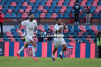 02/11/2024 - Daniele Verde celebrate during Cosenza Calcio vs Us Salernitana, Italian soccer Serie A match in Cosenza, Italy, November 3 2024 - COSENZA CALCIO VS US SALERNITANA - SERIE B - CALCIO