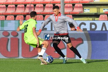 03/11/2024 - Michele Collocolo (Cremonese) thwarted by Gabriele Piccinini (Pisa) - US CREMONESE VS AC PISA - SERIE B - CALCIO