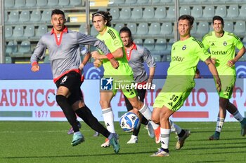 03/11/2024 - Michele Collocolo (Cremonese) thwarted by Gabriele Piccinini (Pisa) - US CREMONESE VS AC PISA - SERIE B - CALCIO