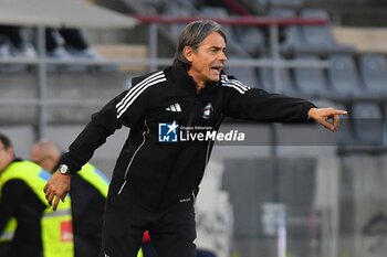 03/11/2024 - Head coach of Pisa Filippo Inzaghi - US CREMONESE VS AC PISA - SERIE B - CALCIO