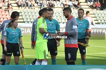 03/11/2024 - Antonio Caracciolo (Pisa) and Matteo Bianchetti (Cremonese) - US CREMONESE VS AC PISA - SERIE B - CALCIO