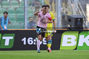 03/11/2024 - Jacopo Segre (Palermo F.C.) shows his disappointment for a missing goal during the Italian Serie BKT match between Palermo F.C. vs A.S. Cittadella 1973 on 3rd November 2024 at the Renzo Barbera stadium in Palermo, Italy - PALERMO FC VS AS CITTADELLA - SERIE B - CALCIO