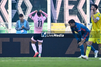 03/11/2024 - Roberto Insigne (Palermo F.C.) shows his disappointment after missing goal during the Italian Serie BKT match between Palermo F.C. vs A.S. Cittadella 1973 on 3rd November 2024 at the Renzo Barbera stadium in Palermo, Italy - PALERMO FC VS AS CITTADELLA - SERIE B - CALCIO