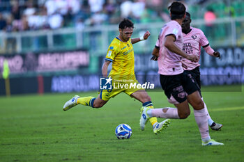 03/11/2024 - Francesco Amatucci (A.S. Cittadella 1973) during the Italian Serie BKT match between Palermo F.C. vs A.S. Cittadella 1973 on 3rd November 2024 at the Renzo Barbera stadium in Palermo, Italy - PALERMO FC VS AS CITTADELLA - SERIE B - CALCIO