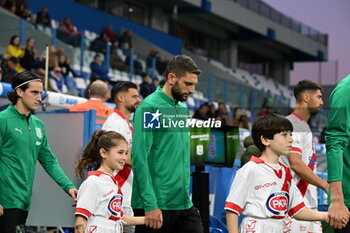 03/11/2024 - domenico berardi (sassuolo) entering the field - USS SASSUOLO VS MANTOVA 1911 - SERIE B - CALCIO