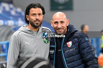 03/11/2024 - fabio grosso coach of sassuolo and davide possanzini coach of mantova - USS SASSUOLO VS MANTOVA 1911 - SERIE B - CALCIO