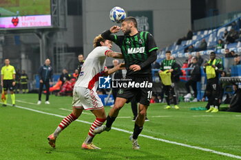 03/11/2024 - domenico berardi (sassuolo) and antonio fiori (mantova) - USS SASSUOLO VS MANTOVA 1911 - SERIE B - CALCIO