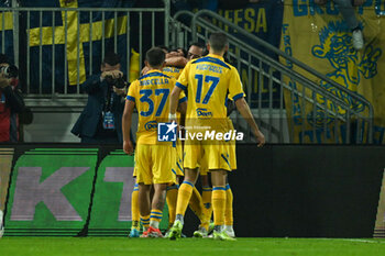 08/11/2024 - Happiness of 79 after scores a goal during the Italian Serie BKT match between Frosinone Calcio vs. Palermo F.C. on 8th November 2024 at the Benito Stirpe stadium in Frosinone, Italy - FROSINONE CALCIO VS PALERMO FC - SERIE B - CALCIO