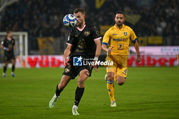 08/11/2024 - Jeremy Le Douaron (Palermo F.C.) during the Italian Serie BKT match between Frosinone Calcio vs. Palermo F.C. on 8th November 2024 at the Benito Stirpe stadium in Frosinone, Italy - FROSINONE CALCIO VS PALERMO FC - SERIE B - CALCIO