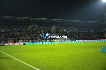 08/11/2024 - Frosinone Calcio supporters during the Italian Serie BKT match between Frosinone Calcio vs. Palermo F.C. on 8th November 2024 at the Benito Stirpe stadium in Frosinone, Italy - FROSINONE CALCIO VS PALERMO FC - SERIE B - CALCIO