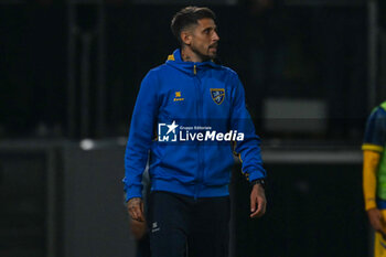 08/11/2024 - Head Coach Leandro Greco (Frosinone Calcio) portrait during the Italian Serie BKT match between Frosinone Calcio vs. Palermo F.C. on 8th November 2024 at the Benito Stirpe stadium in Frosinone, Italy - FROSINONE CALCIO VS PALERMO FC - SERIE B - CALCIO