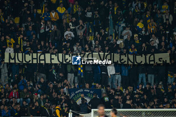 08/11/2024 - Frosinone Calcio supporters for Valencia during the Italian Serie BKT match between Frosinone Calcio vs. Palermo F.C. on 8th November 2024 at the Benito Stirpe stadium in Frosinone, Italy - FROSINONE CALCIO VS PALERMO FC - SERIE B - CALCIO