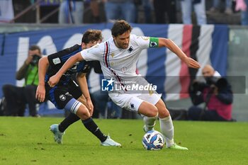 09/11/2024 - Bartosz Bereszynski (Sampdoria) thwarted by Matteo Tramoni (Pisa) - AC PISA VS UC SAMPDORIA - SERIE B - CALCIO