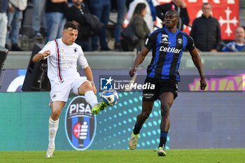 09/11/2024 - Simone Giordano (Sampdoria) Idrissa Toure' (Pisa) - AC PISA VS UC SAMPDORIA - SERIE B - CALCIO