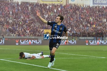 09/11/2024 - Matteo Tramoni (Pisa) celebrates - AC PISA VS UC SAMPDORIA - SERIE B - CALCIO