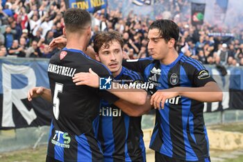 09/11/2024 - Matteo Tramoni (Pisa) and Samuele Angori (Pisa) celebrate - AC PISA VS UC SAMPDORIA - SERIE B - CALCIO