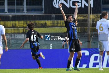 09/11/2024 - Alexander Lind (Pisa) and Stefano Moreo (Pisa) celebrate - AC PISA VS UC SAMPDORIA - SERIE B - CALCIO