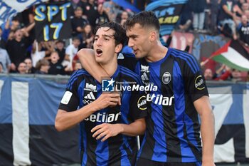 09/11/2024 - Samuele Angori (Pisa) celebrates - AC PISA VS UC SAMPDORIA - SERIE B - CALCIO