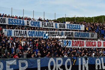 09/11/2024 - Fans of Pisa show banners in memory of former President of Pisa Romeo Anconetani - AC PISA VS UC SAMPDORIA - SERIE B - CALCIO