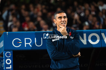 10/11/2024 - Moreno Longo head coach of SSC Bari during match Italian Serie B between US Salernitana vs SSC Bari - US SALERNITANA VS SSC BARI - SERIE B - CALCIO