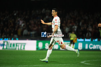 10/11/2024 - Kevin Lasagna of SSC Bari score 0-1 during match Italian Serie B between US Salernitana vs SSC Bari - US SALERNITANA VS SSC BARI - SERIE B - CALCIO