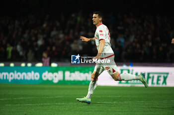 10/11/2024 - Kevin Lasagna of SSC Bari score 0-1 during match Italian Serie B between US Salernitana vs SSC Bari - US SALERNITANA VS SSC BARI - SERIE B - CALCIO