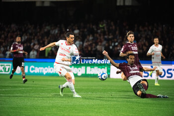 10/11/2024 - Andrjia Novakovich of SSC Bari during match Italian Serie B between US Salernitana vs SSC Bari - US SALERNITANA VS SSC BARI - SERIE B - CALCIO