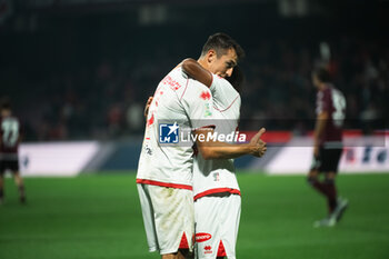 10/11/2024 - Andrjia Novakovich of SSC Bari celebrate score 0-2 during match Italian Serie B between US Salernitana vs SSC Bari - US SALERNITANA VS SSC BARI - SERIE B - CALCIO