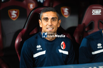 10/11/2024 - Moreno Longo head coach of SSC Bari during match Italian Serie B between US Salernitana vs SSC Bari - US SALERNITANA VS SSC BARI - SERIE B - CALCIO