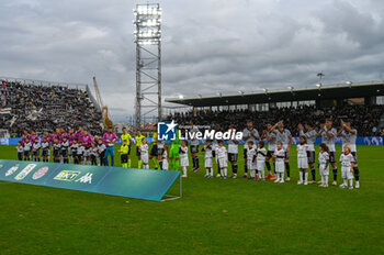 2024-11-24 - teams at the beginning of the match - SPEZIA CALCIO VS FC SüDTIROL - ITALIAN SERIE B - SOCCER