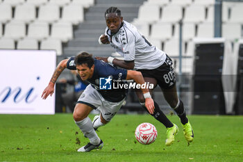 2024-11-24 - Rachid Kouda (Spezia) fights for the ball against Salvatore Andrea Molina (Sudtirol) - SPEZIA CALCIO VS FC SüDTIROL - ITALIAN SERIE B - SOCCER