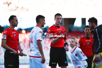 2024-11-24 - lined up on the field during the Italian Serie B match SSC Bari vs AS Cittadella in San Nicola Stadium of Baril - SSC BARI VS AS CITTADELLA - ITALIAN SERIE B - SOCCER